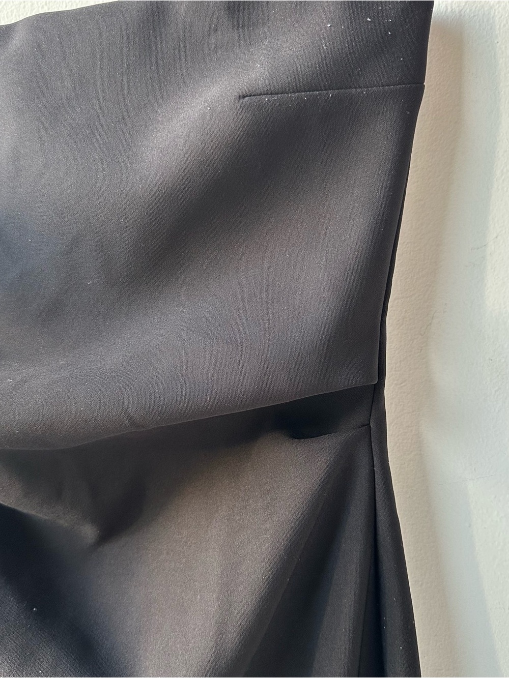 Zara Dress Size L Black Strapless Dress - Picture 6 of 9